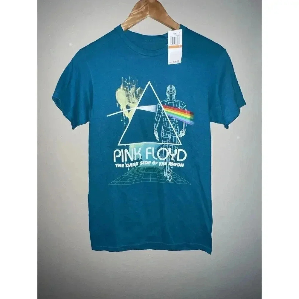 NEW RETRO PINK FLOYD THE DARK SIDE OF THE MOON RETRO T-SHIRT SIZE S